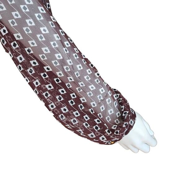 diane von furstenberg silk blouse - Picture 4 of 8